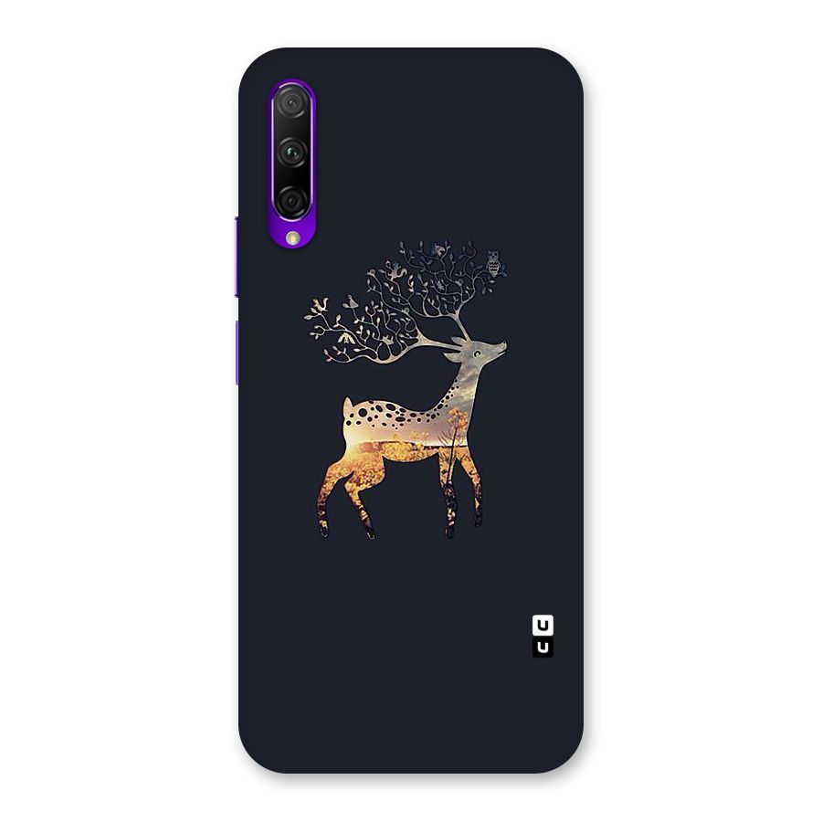 Black Deer Back Case for Honor 9X Pro