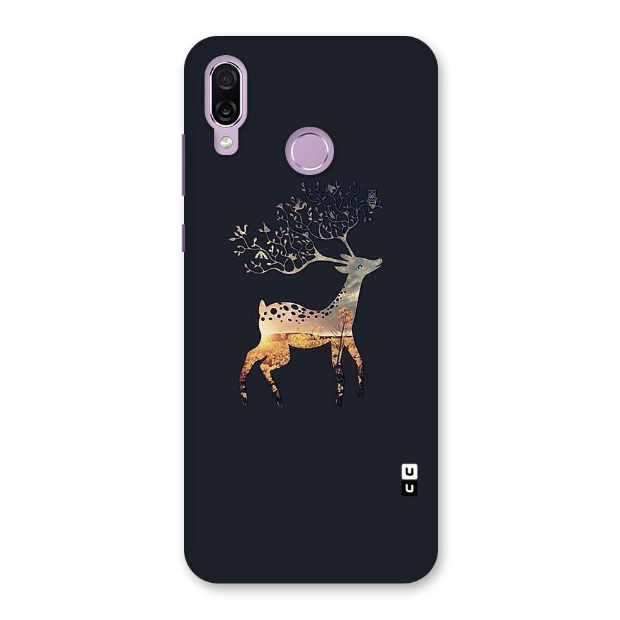 Black Deer Back Case for Honor Play