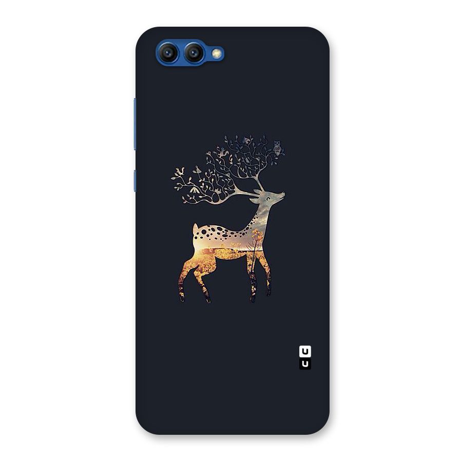 Black Deer Back Case for Honor View 10