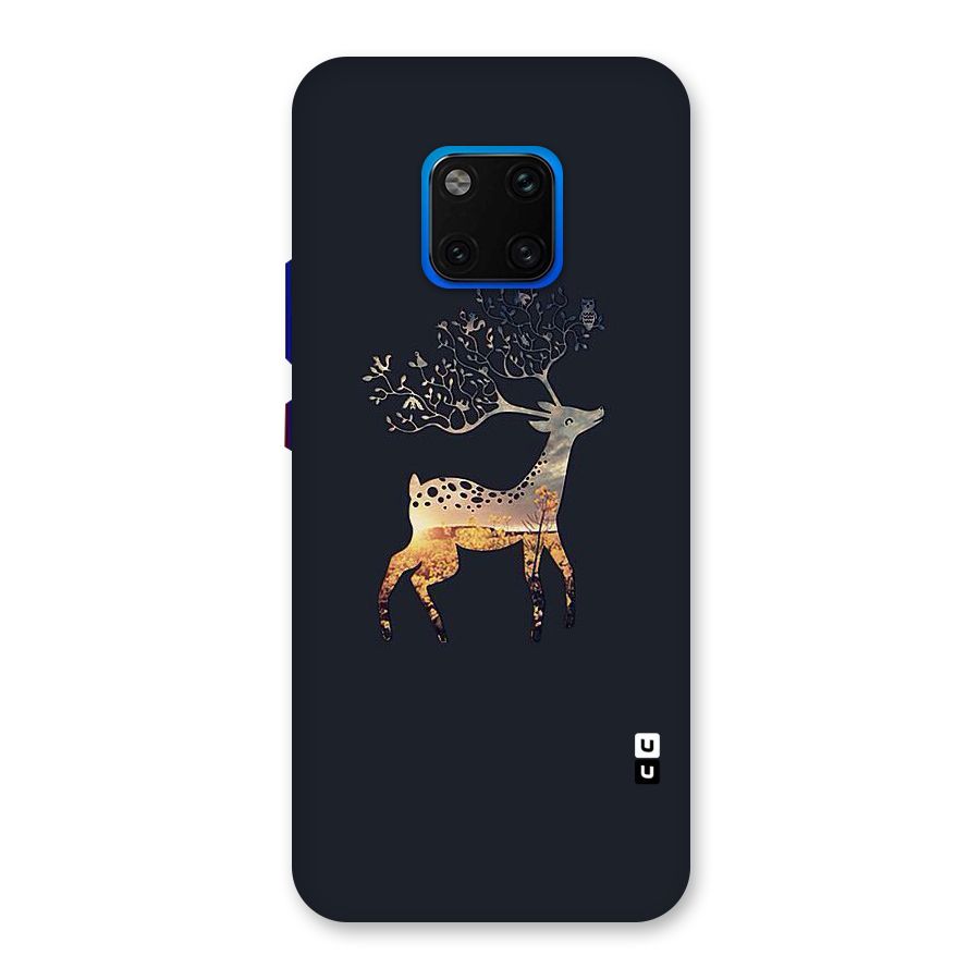 Black Deer Back Case for Huawei Mate 20 Pro