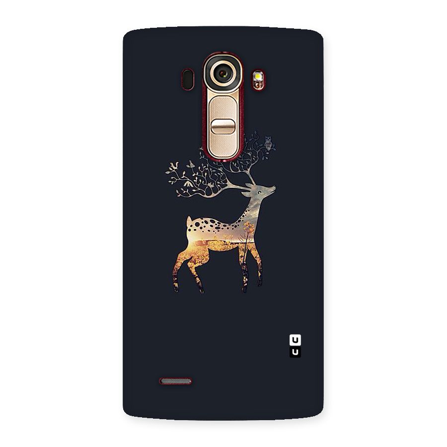 Black Deer Back Case for LG G4