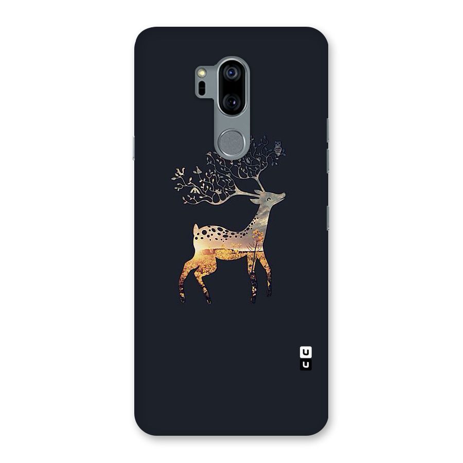 Black Deer Back Case for LG G7