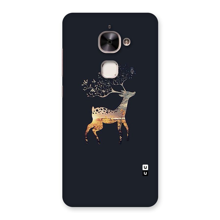 Black Deer Back Case for Le 2