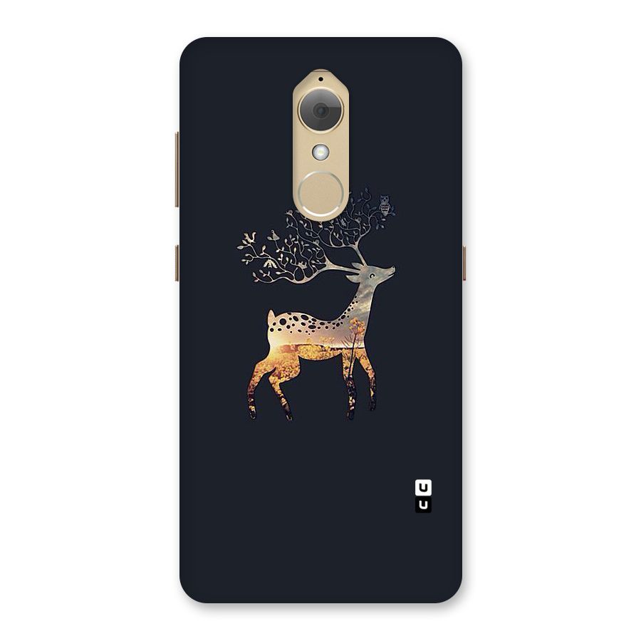 Black Deer Back Case for Lenovo K8