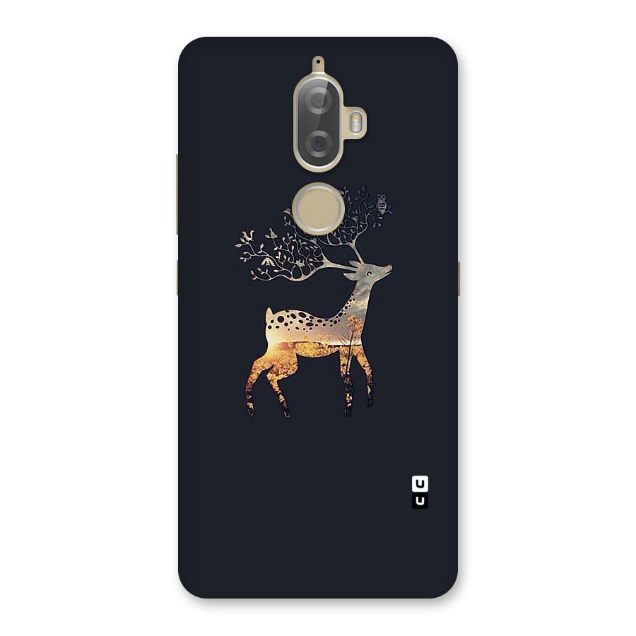 Black Deer Back Case for Lenovo K8 Plus