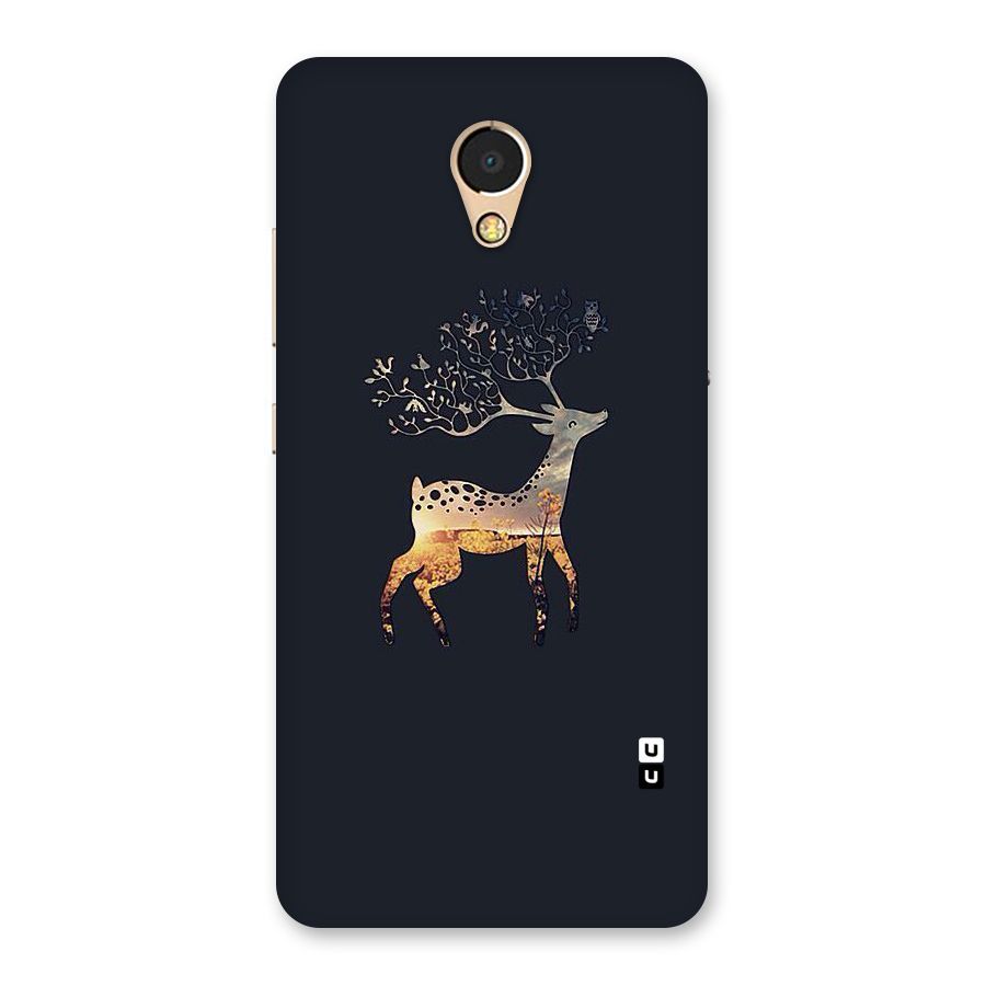 Black Deer Back Case for Lenovo P2