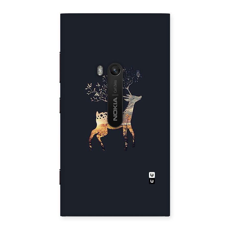 Black Deer Back Case for Lumia 920