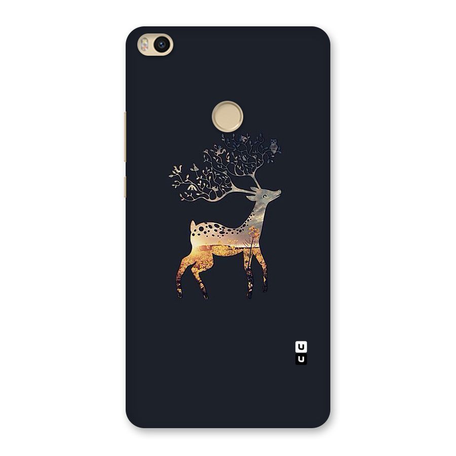 Black Deer Back Case for Mi Max 2