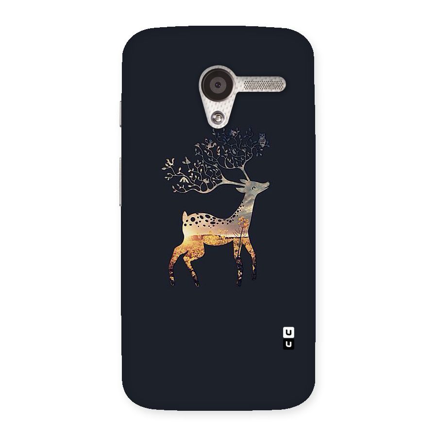 Black Deer Back Case for Moto X
