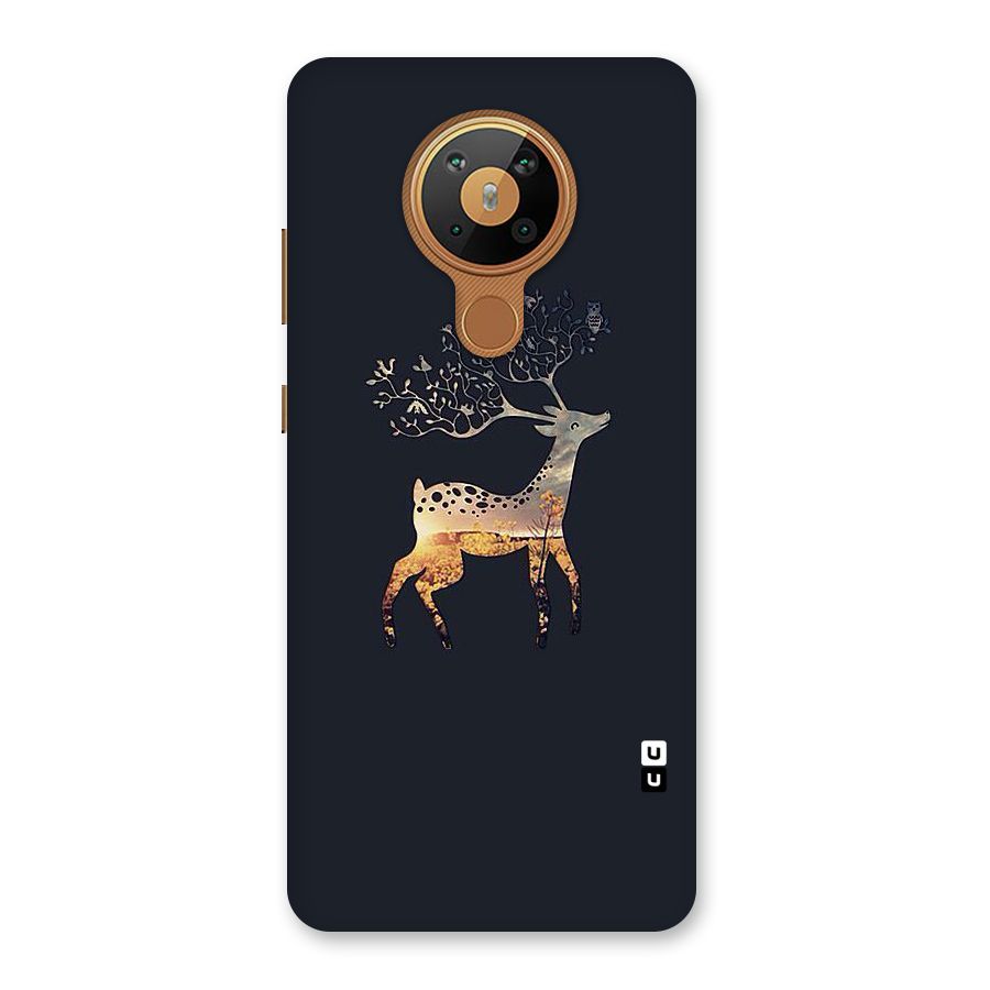 Black Deer Back Case for Nokia 5.3