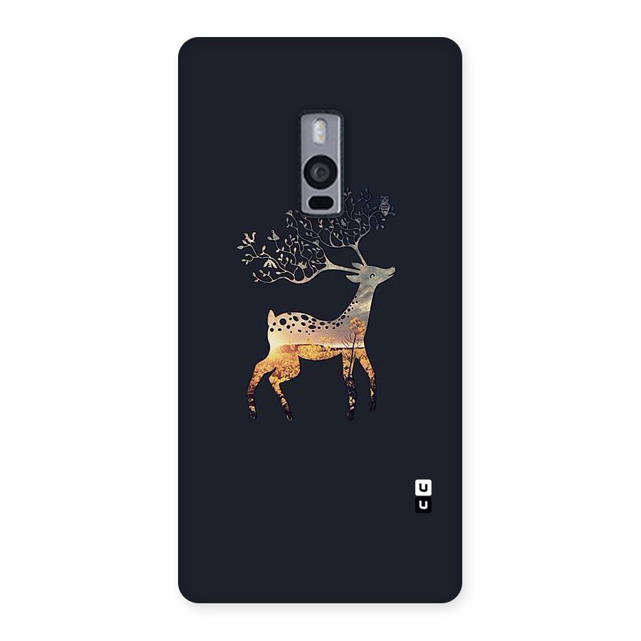 Black Deer Back Case for OnePlus Two