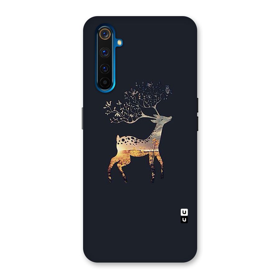 Black Deer Back Case for Realme 6 Pro