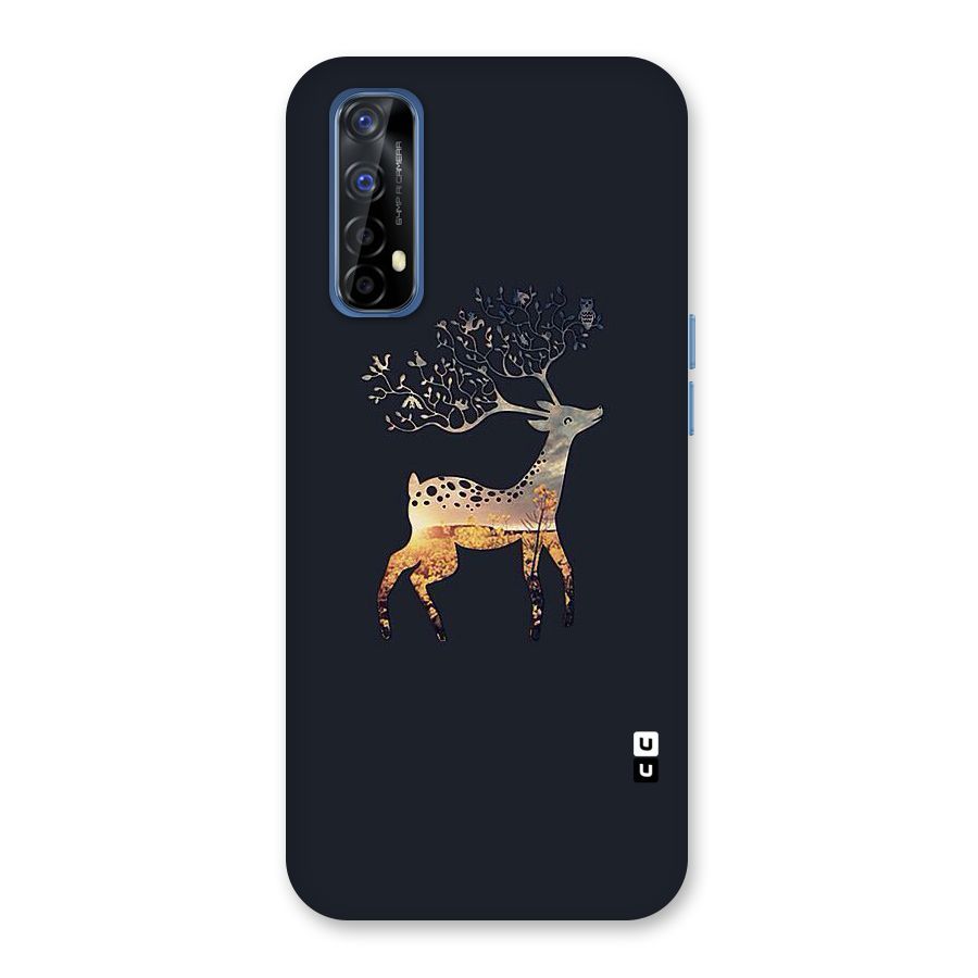 Black Deer Back Case for Realme 7
