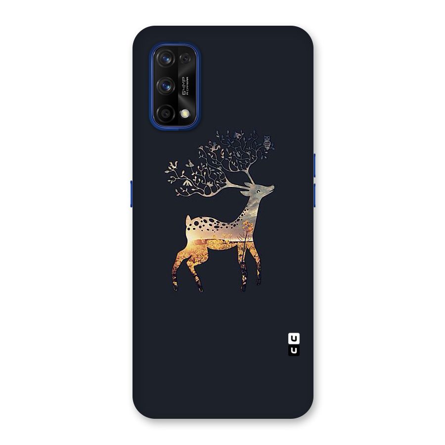 Black Deer Back Case for Realme 7 Pro