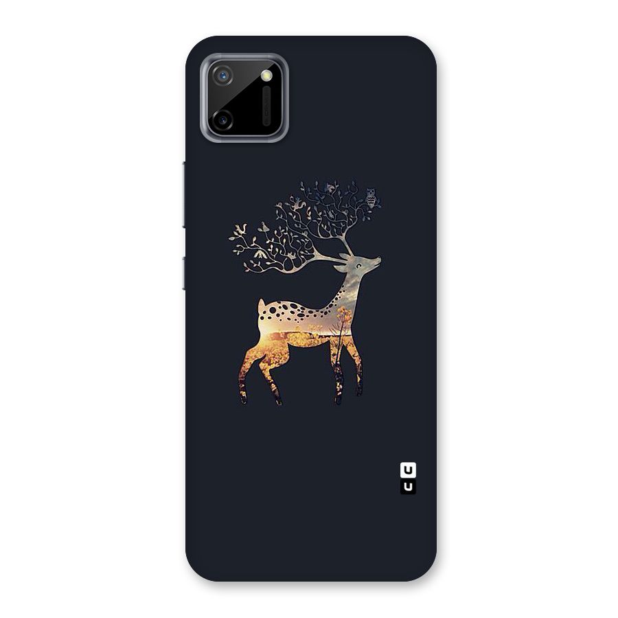 Black Deer Back Case for Realme C11