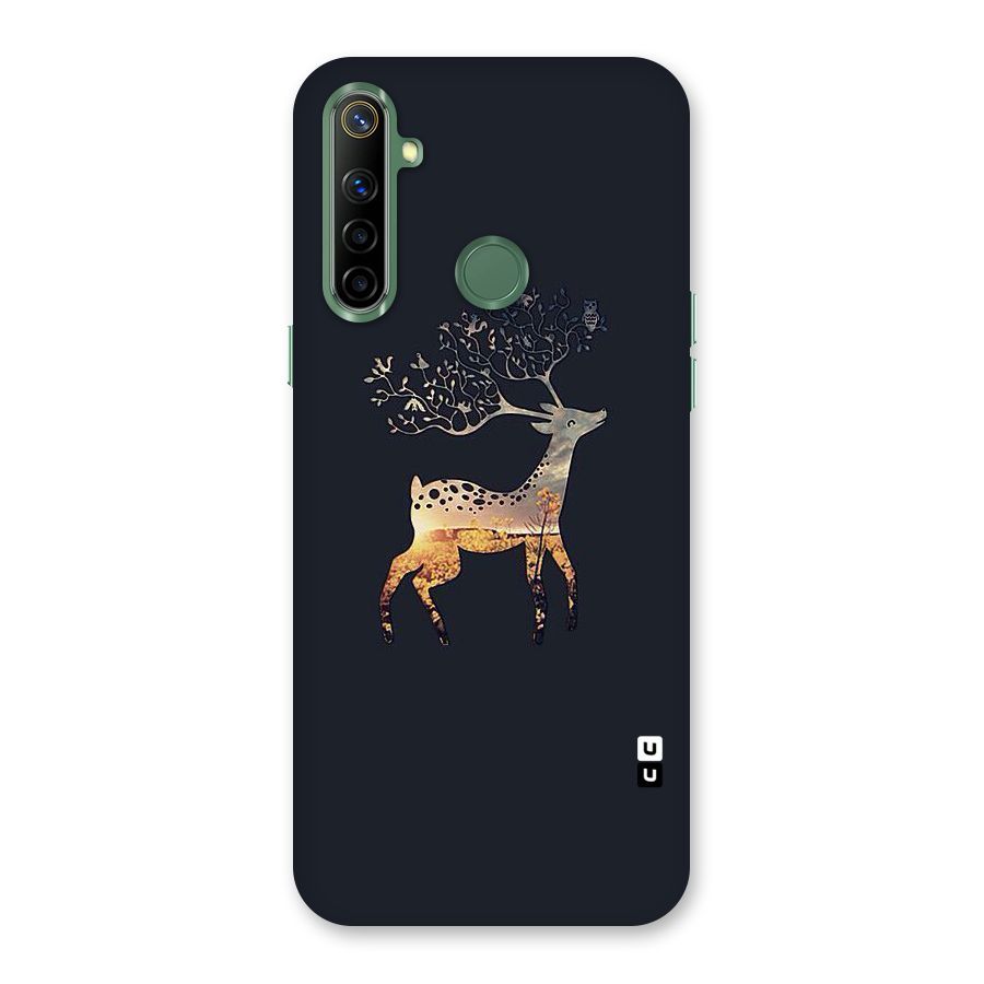 Black Deer Back Case for Realme Narzo 10
