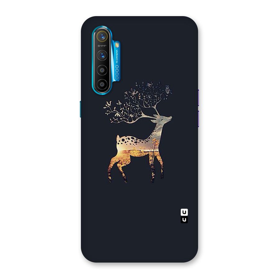 Black Deer Back Case for Realme XT