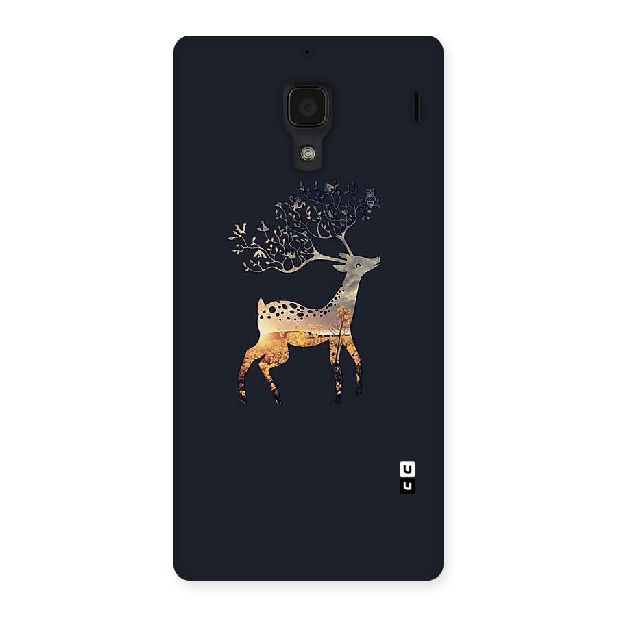 Black Deer Back Case for Redmi 1S