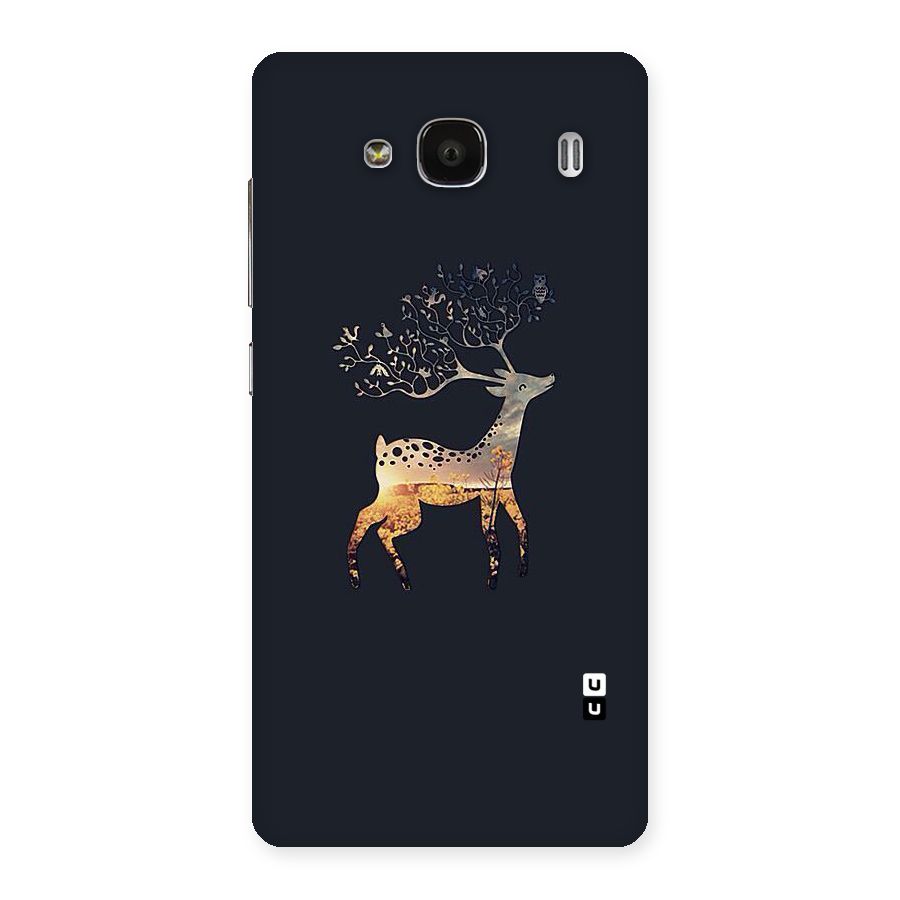 Black Deer Back Case for Redmi 2