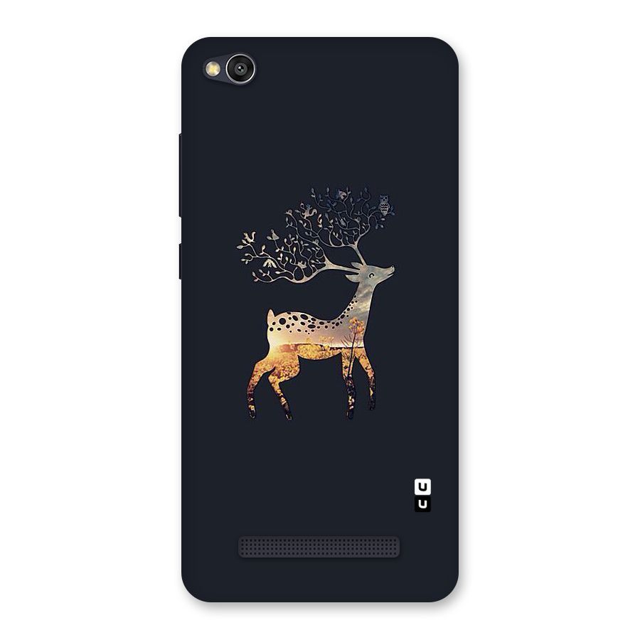 Black Deer Back Case for Redmi 4A