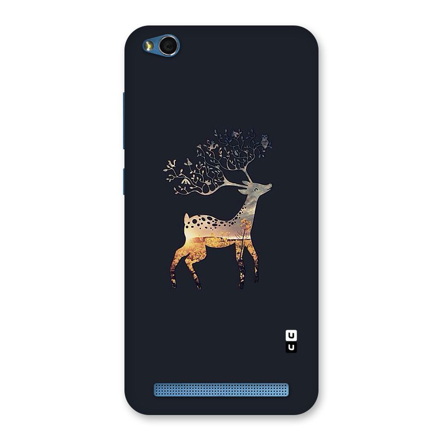 Black Deer Back Case for Redmi 5A
