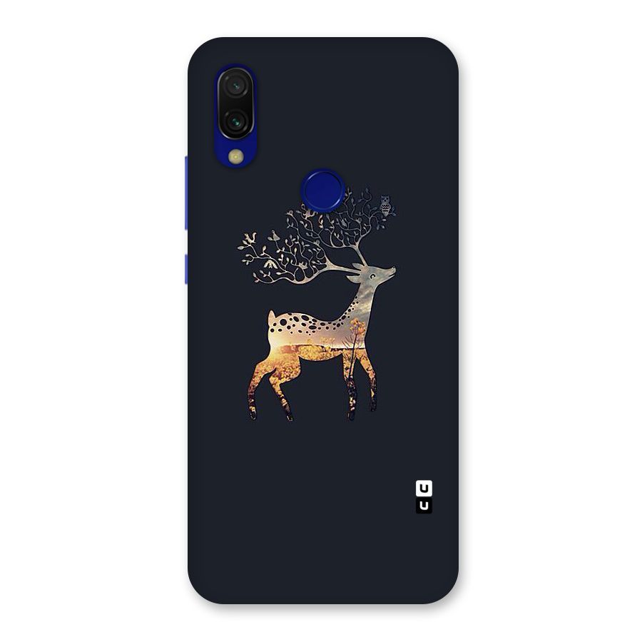 Black Deer Back Case for Redmi 7