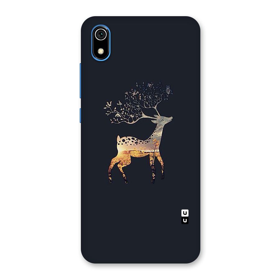 Black Deer Back Case for Redmi 7A