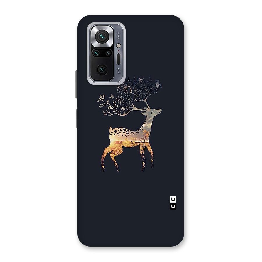 Black Deer Back Case for Redmi Note 10 Pro Max