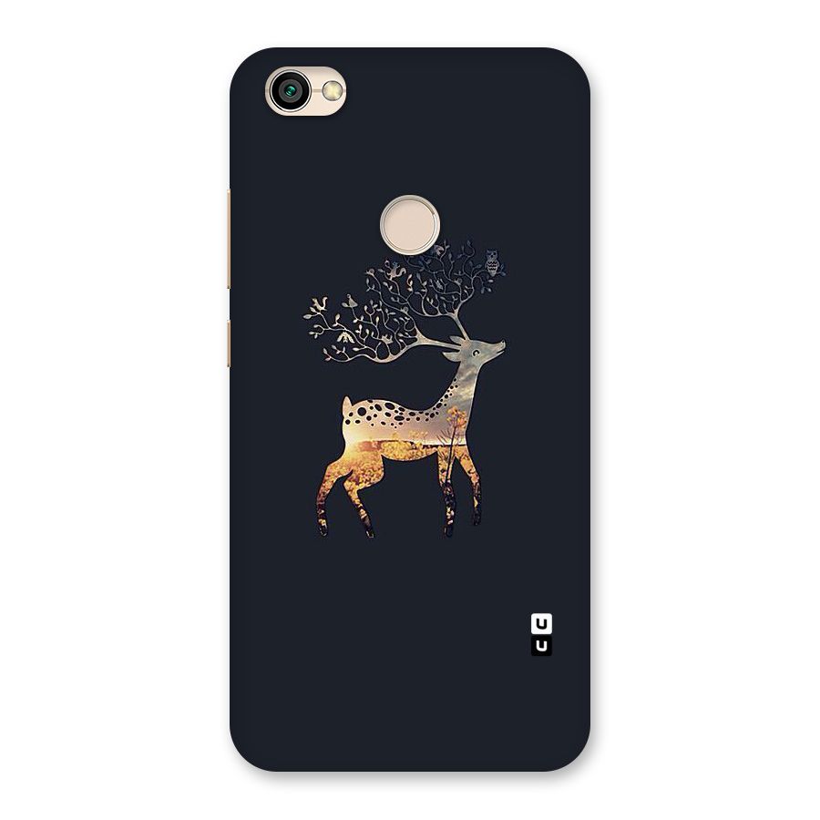 Black Deer Back Case for Redmi Y1 2017