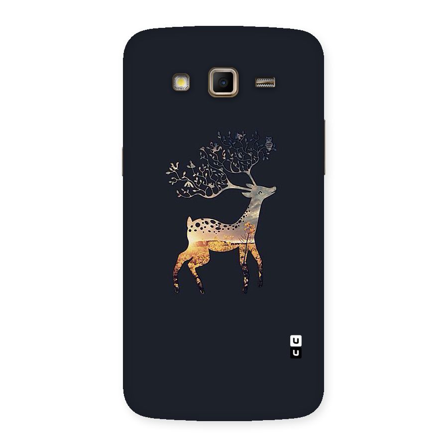 Black Deer Back Case for Samsung Galaxy Grand 2