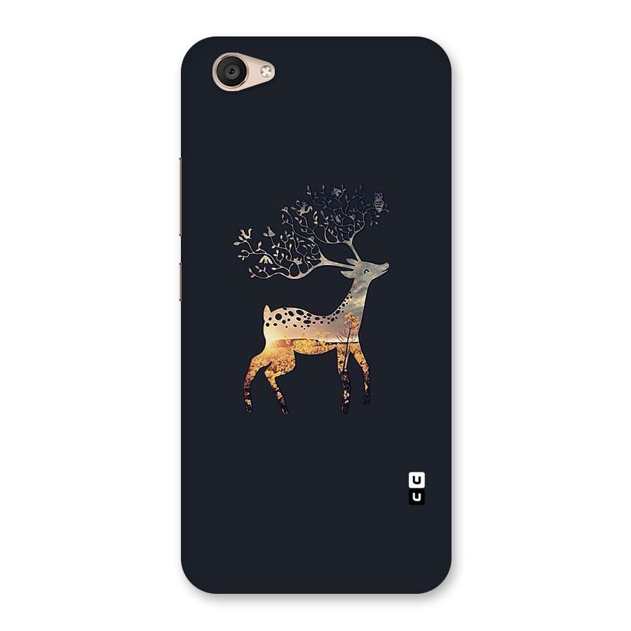 Black Deer Back Case for Vivo V5 Plus