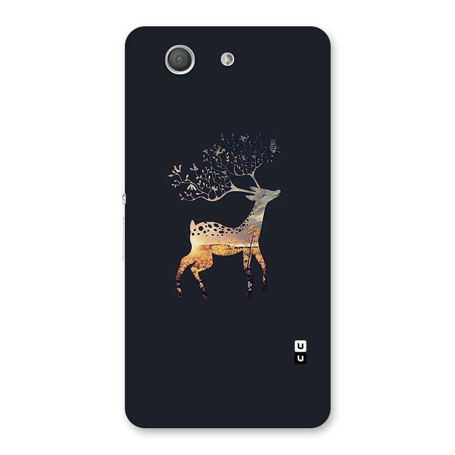 Black Deer Back Case for Xperia Z3 Compact