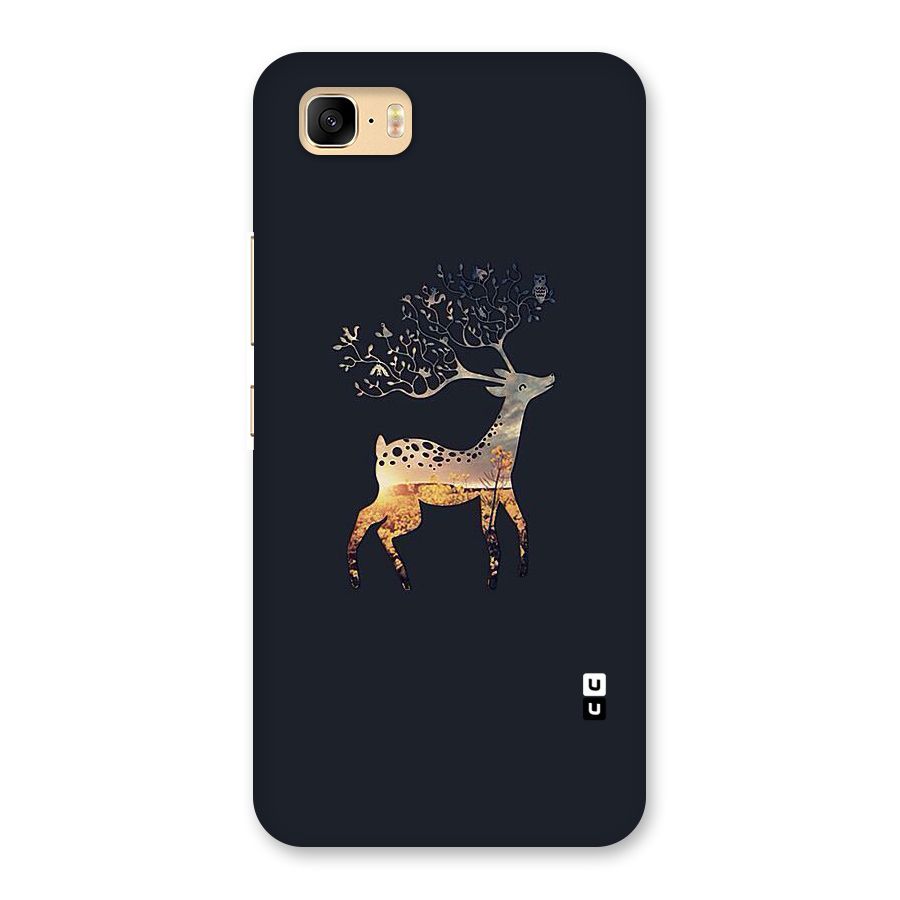 Black Deer Back Case for Zenfone 3s Max