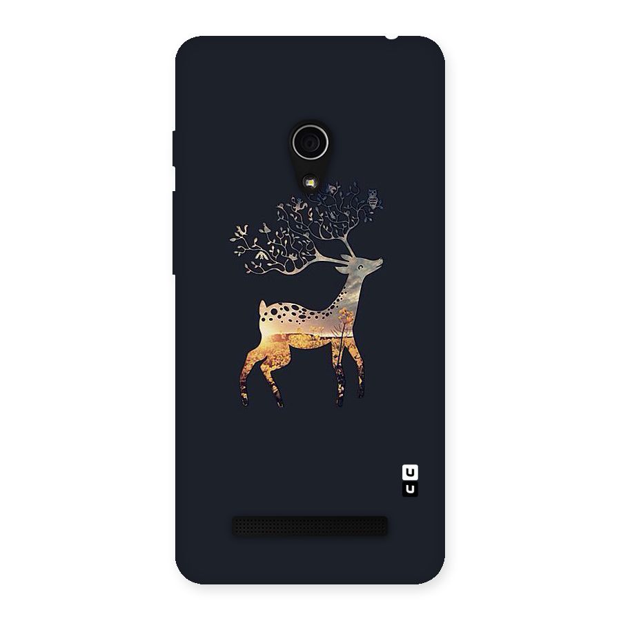 Black Deer Back Case for Zenfone 5