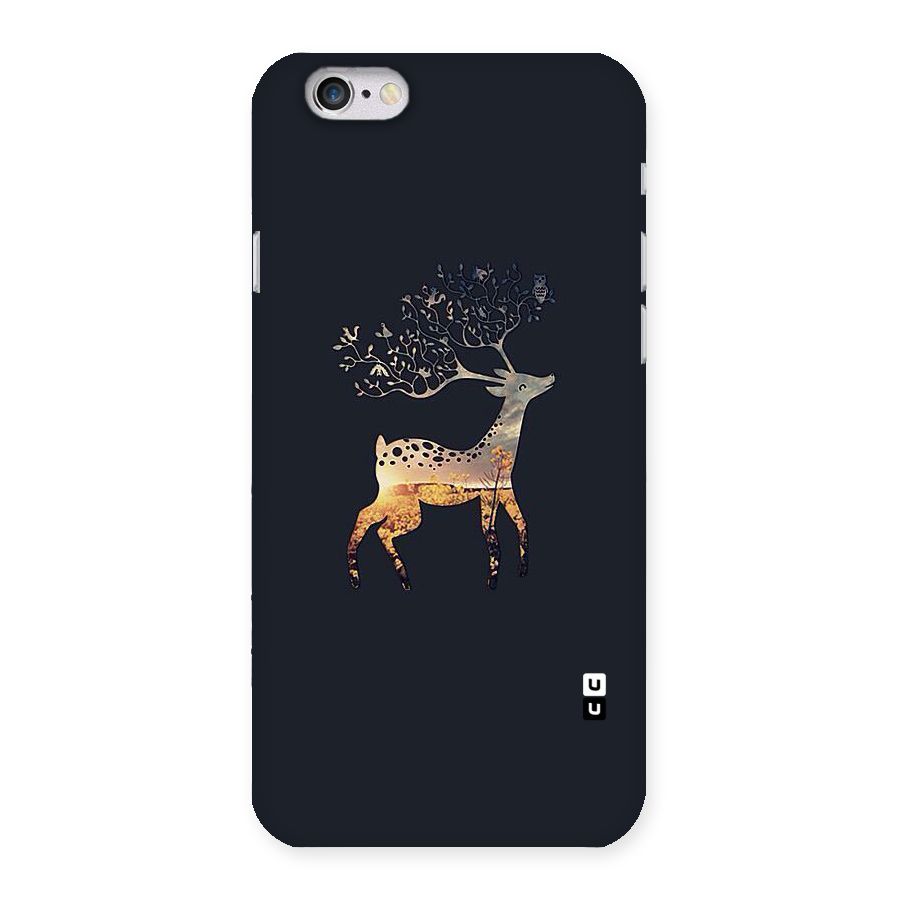 Black Deer Back Case for iPhone 6 6S