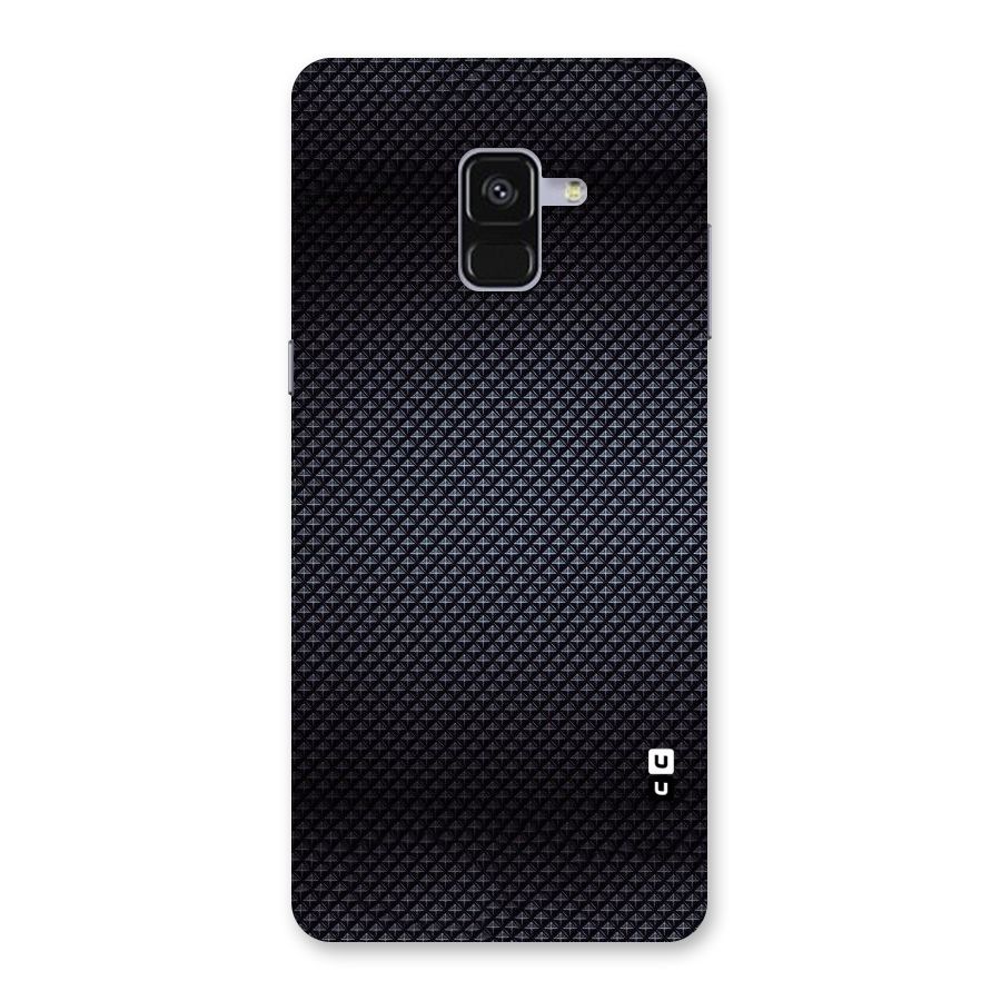 Black Diamond Back Case for Galaxy A8 Plus