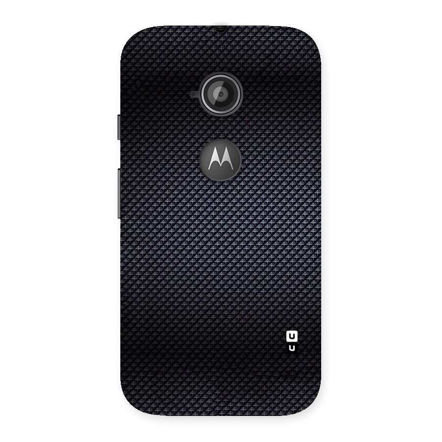 Black Diamond Back Case for Moto E 2nd Gen