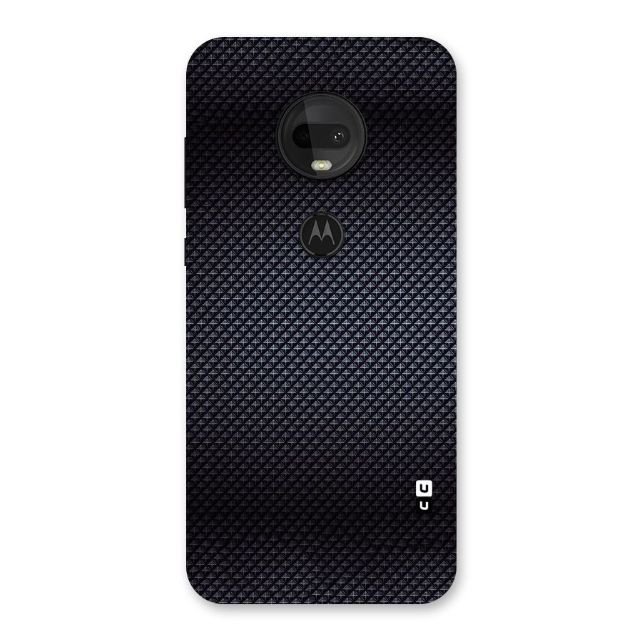 Black Diamond Back Case for Moto G7