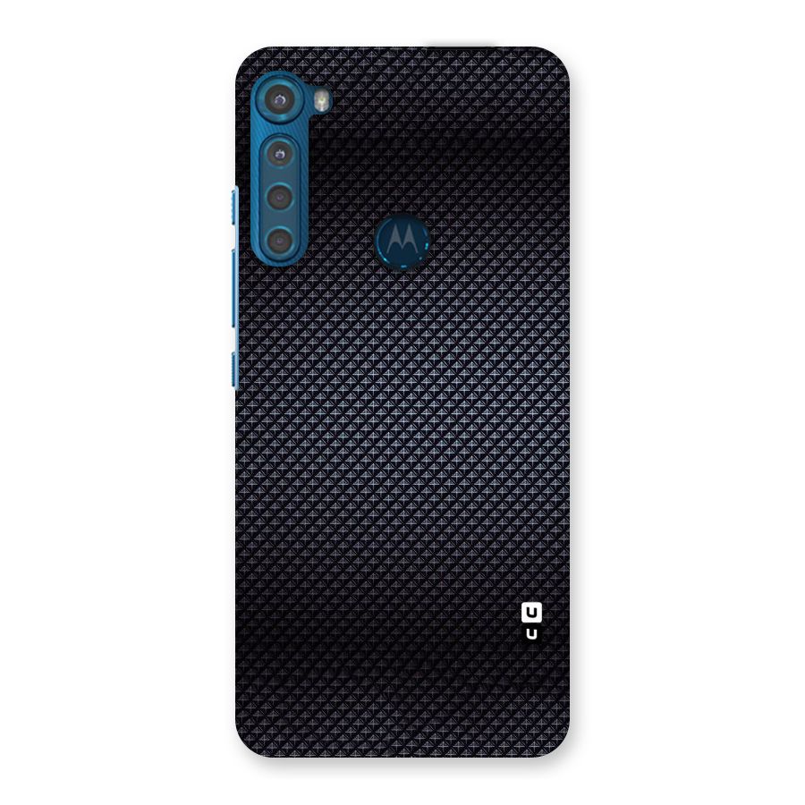 Black Diamond Back Case for Motorola One Fusion Plus