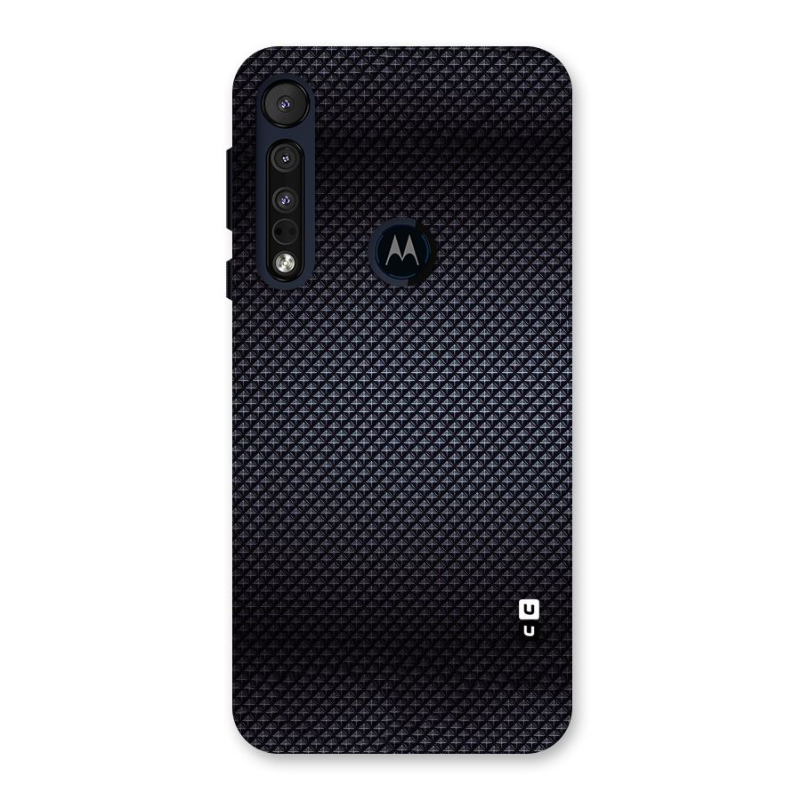 Black Diamond Back Case for Motorola One Macro