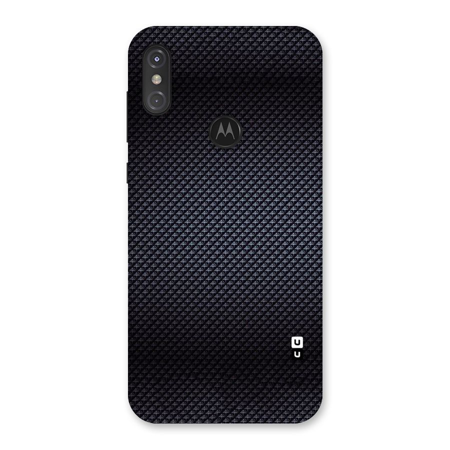 Black Diamond Back Case for Motorola One Power
