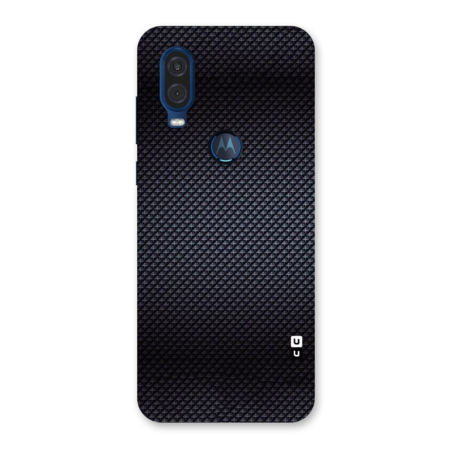 Black Diamond Back Case for Motorola One Vision