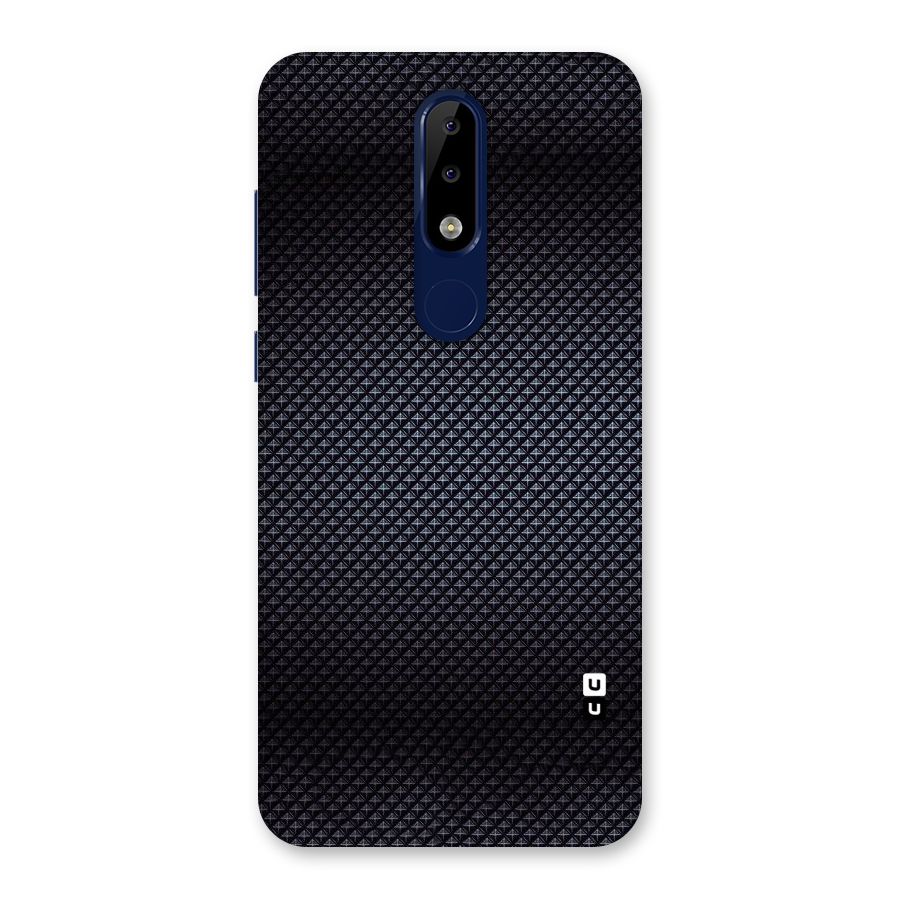 Black Diamond Back Case for Nokia 5.1 Plus
