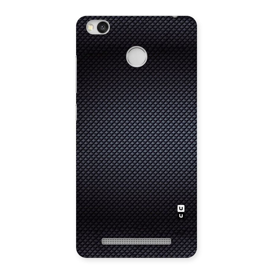 Black Diamond Back Case for Redmi 3S Prime