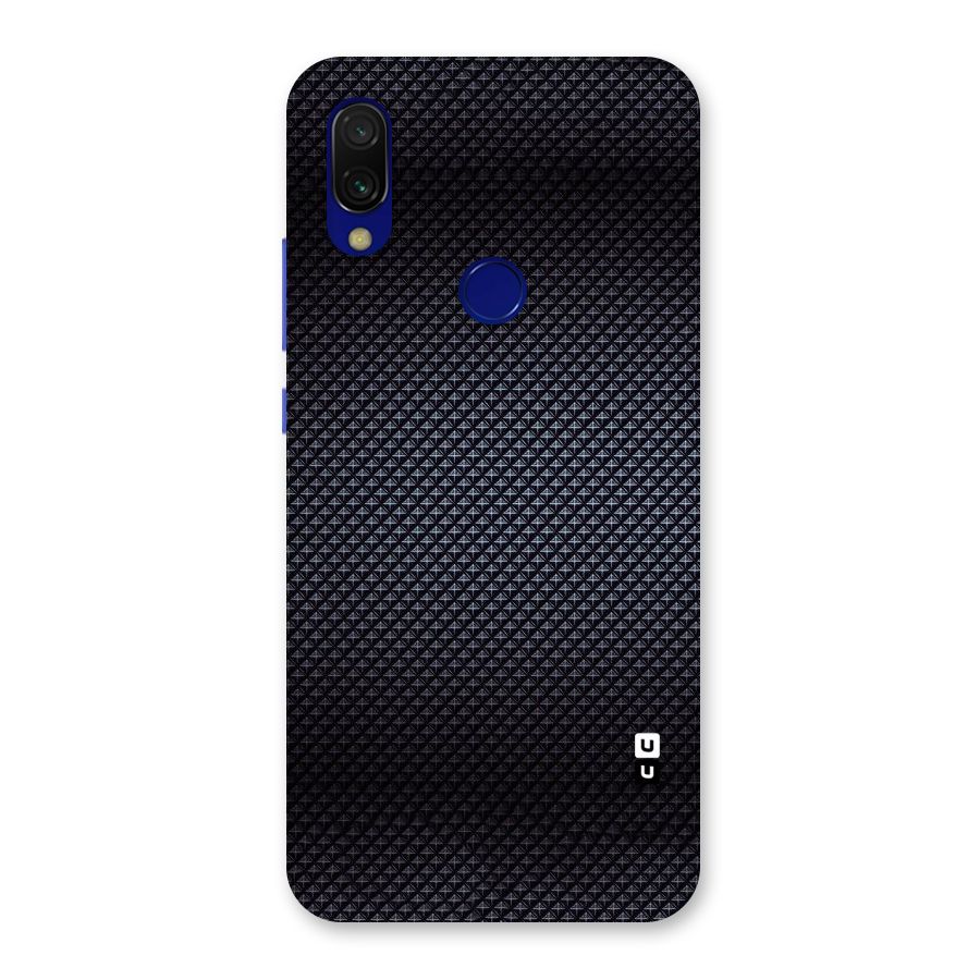 Black Diamond Back Case for Redmi 7