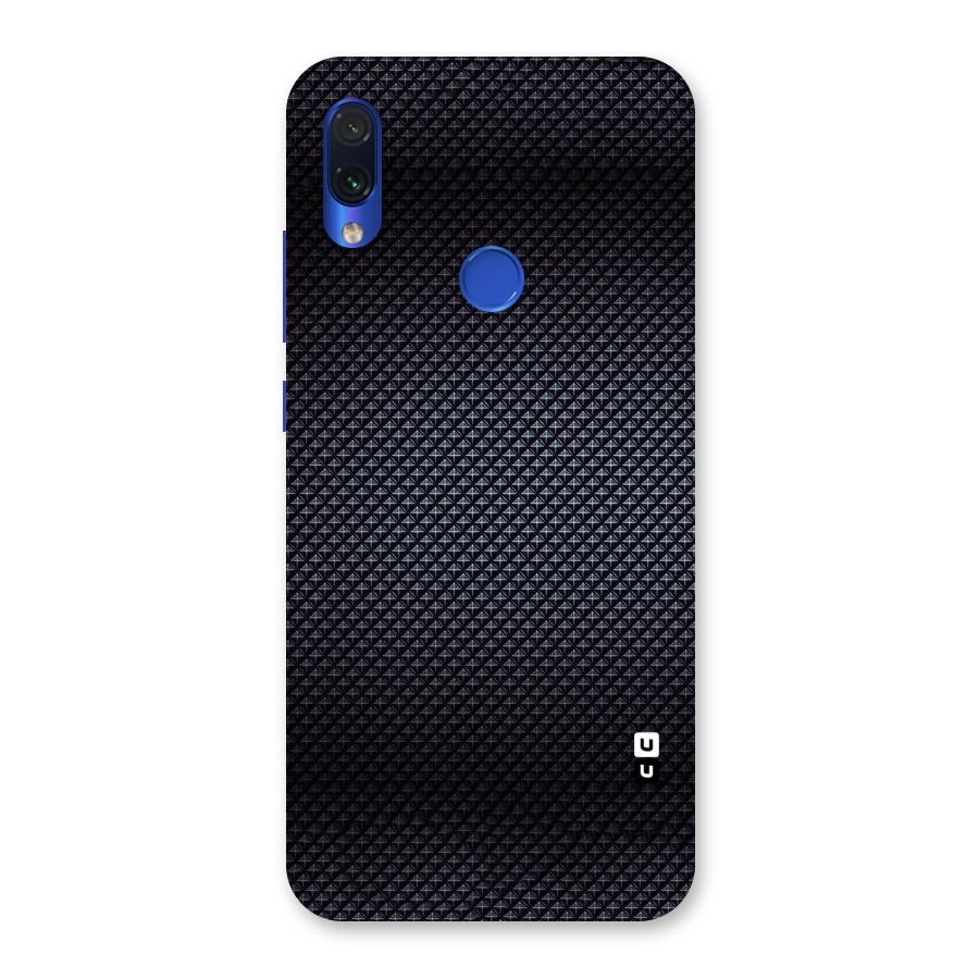 Black Diamond Back Case for Redmi Note 7