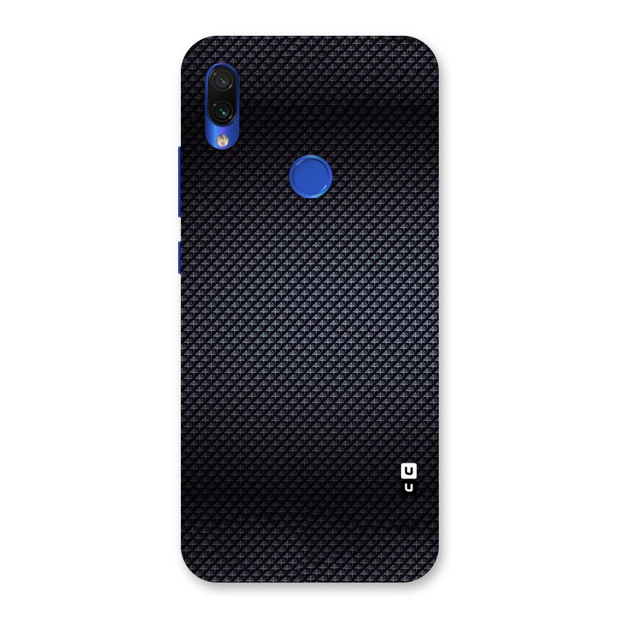 Black Diamond Back Case for Redmi Note 7S