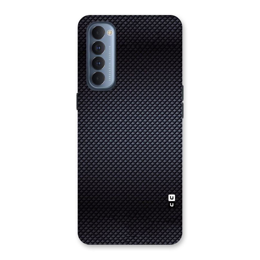 Black Diamond Back Case for Reno4 Pro