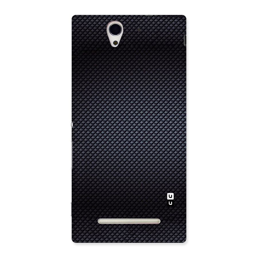 Black Diamond Back Case for Sony Xperia C3
