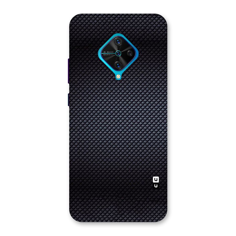Black Diamond Back Case for Vivo S1 Pro